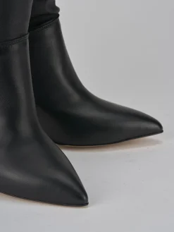 Hot Stivali tacco 7cm pelle Donna Stivali Tacco Alto