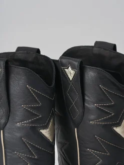 Best Stivali tacco 4cm pelle Donna Stivali Tacco Basso