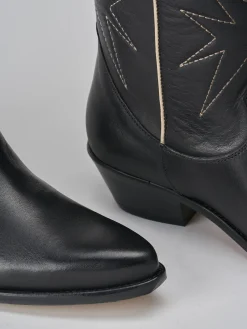 Best Stivali tacco 4cm pelle Donna Stivali Tacco Basso