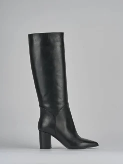 Discount Stivali tacco 6cm pelle Donna Stivali Tacco Alto