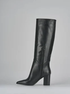 Discount Stivali tacco 6cm pelle Donna Stivali Tacco Alto