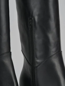 Discount Stivali tacco 6cm pelle Donna Stivali Tacco Alto