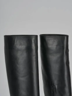 Discount Stivali tacco 6cm pelle Donna Stivali Tacco Alto