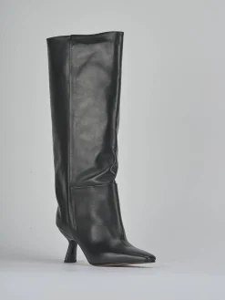 New Stivali tacco 7cm pelle Donna Stivali Tacco Alto