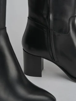 Clearance Stivali tacco 6cm pelle Donna Stivali Tacco Alto