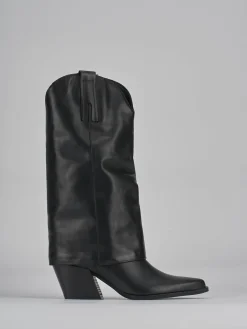 Best Stivali tacco 8cm pelle Donna Stivali Tacco Alto