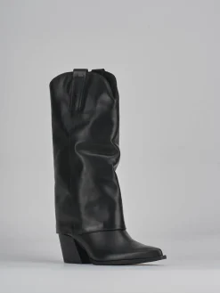 Best Stivali tacco 8cm pelle Donna Stivali Tacco Alto