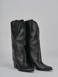 Best Stivali tacco 8cm pelle Donna Stivali Tacco Alto