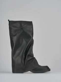 Discount Stivali tacco 3cm pelle Donna Stivali Tacco Basso