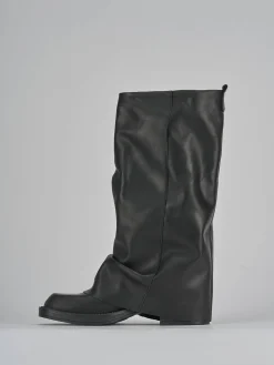 Discount Stivali tacco 3cm pelle Donna Stivali Tacco Basso