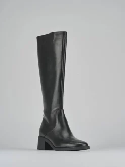 Online Stivali tacco 5cm pelle Donna Stivali Tacco Alto