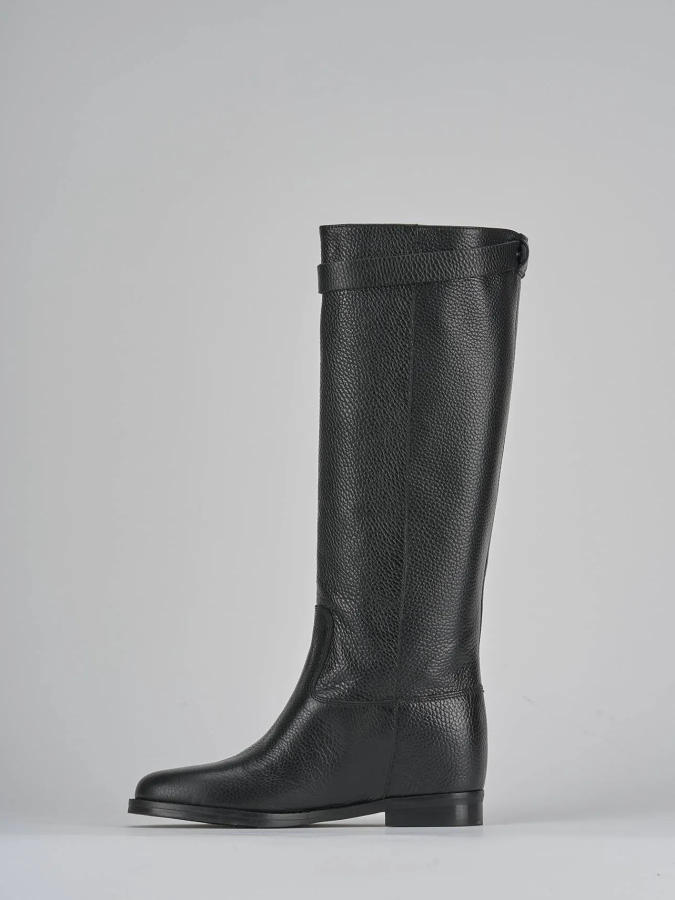 Best Stivali tacco 2cm pelle Donna Stivali Tacco Basso