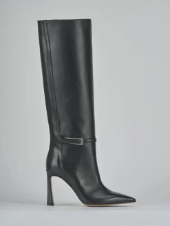 New Stivali tacco 8cm pelle Donna Stivali Tacco Alto