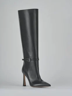 New Stivali tacco 8cm pelle Donna Stivali Tacco Alto