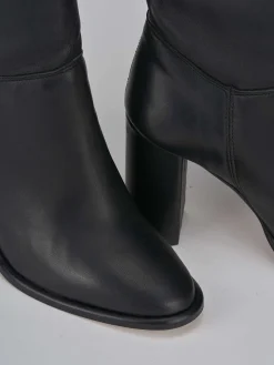 Sale Stivali tacco 9cm pelle Donna Stivali Tacco Alto