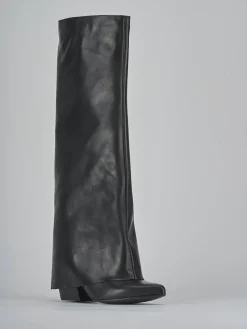 New Stivali tacco 7cm pelle Donna Stivali Tacco Alto