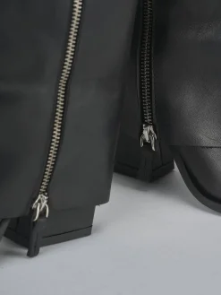 Hot Stivali tacco 8cm pelle Donna Stivali Tacco Alto