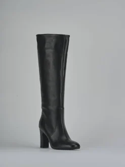 Discount Stivali tacco 8cm pelle Donna Stivali Tacco Alto