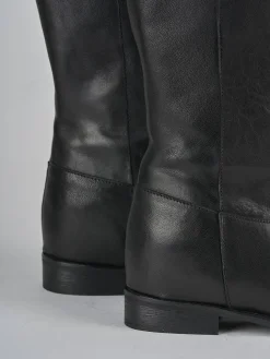 Sale Stivali tacco 2cm pelle Donna Stivali Tacco Basso