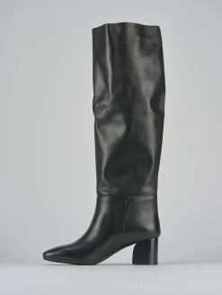 Stivali tacco 6cm pelle Donna Stivali Tacco Alto