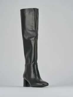 Stivali tacco 6cm pelle Donna Stivali Tacco Alto