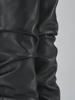 Stivali tacco 6cm pelle Donna Stivali Tacco Alto