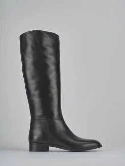 Sale Stivali tacco 3cm pelle Donna Stivali Tacco Basso