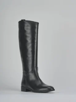 Sale Stivali tacco 3cm pelle Donna Stivali Tacco Basso