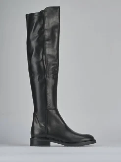 Clearance Stivali tacco 2cm pelle Donna Stivali Tacco Basso