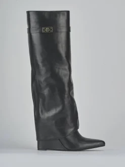 Best Stivali tacco 9cm pelle Donna Stivali Tacco Alto