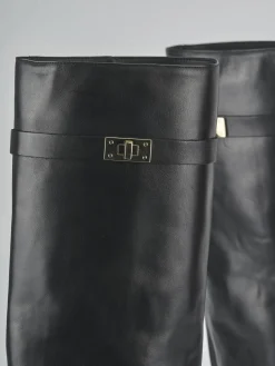 Best Stivali tacco 9cm pelle Donna Stivali Tacco Alto