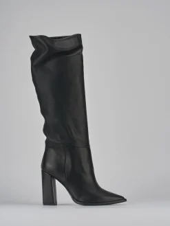 Hot Stivali tacco 9cm pelle Donna Stivali Tacco Alto