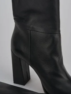 Hot Stivali tacco 9cm pelle Donna Stivali Tacco Alto