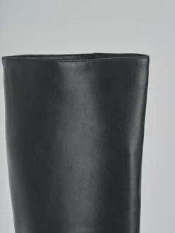 Hot Stivali tacco 10cm pelle sostenibile Donna Stivali Tacco Alto