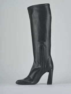 Clearance Stivali tacco 9cm pelle sostenibile Donna Stivali Tacco Alto