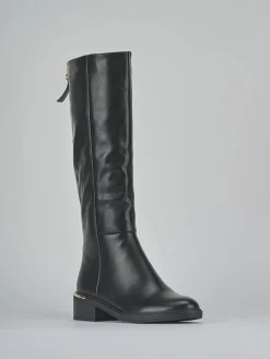 Stivali tacco 4cm pelle sostenibile Donna Stivali Tacco Basso