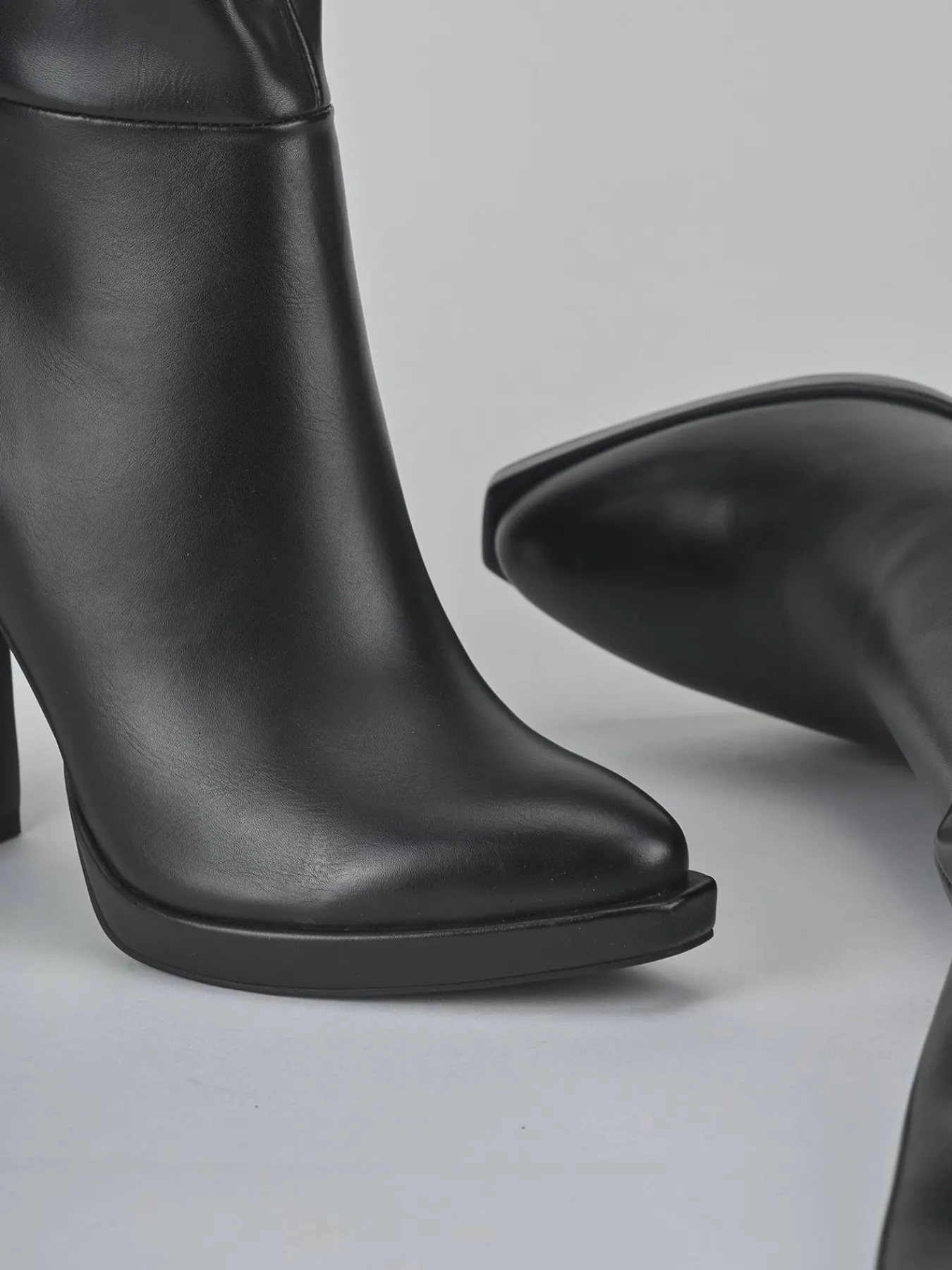 Stivali tacco 11cm pelle sostenibile Donna Stivali Tacco Alto