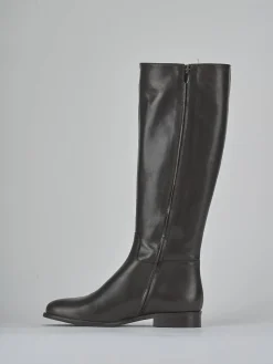 Best Stivali tacco 2cm pelle testa Donna Stivali Tacco Basso