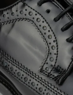 New Stringata con fondo cuoio e soletto in vera pelle Uomo Stringate