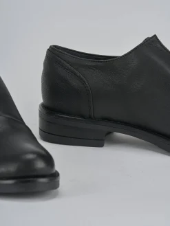 Hot Stringata tacco 2 cm pelle Donna Stringate