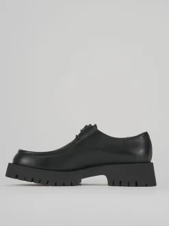 Hot Stringata tacco 3 cm pelle Donna Stringate