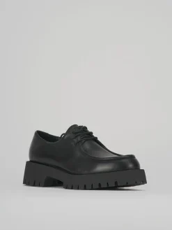 Hot Stringata tacco 3 cm pelle Donna Stringate