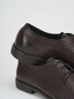 Clearance Stringata testa pelle Uomo Stringate