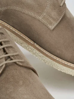 Stringate camoscio Uomo Stringate