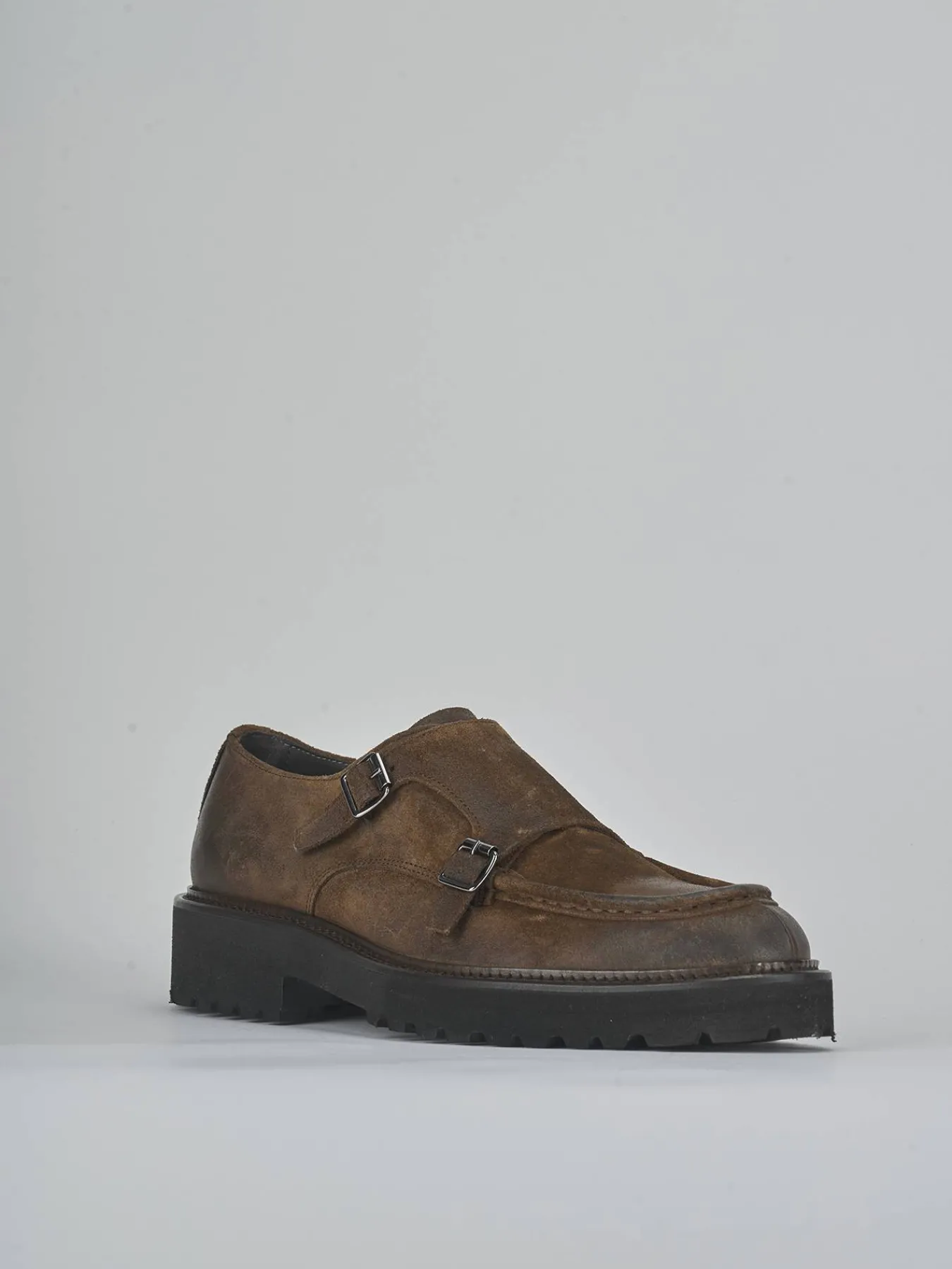 Stringate camoscio Uomo Stringate