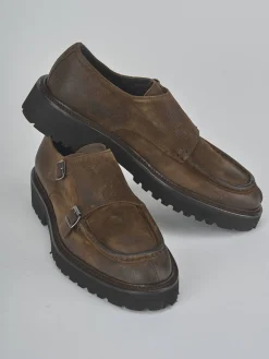 Stringate camoscio Uomo Stringate