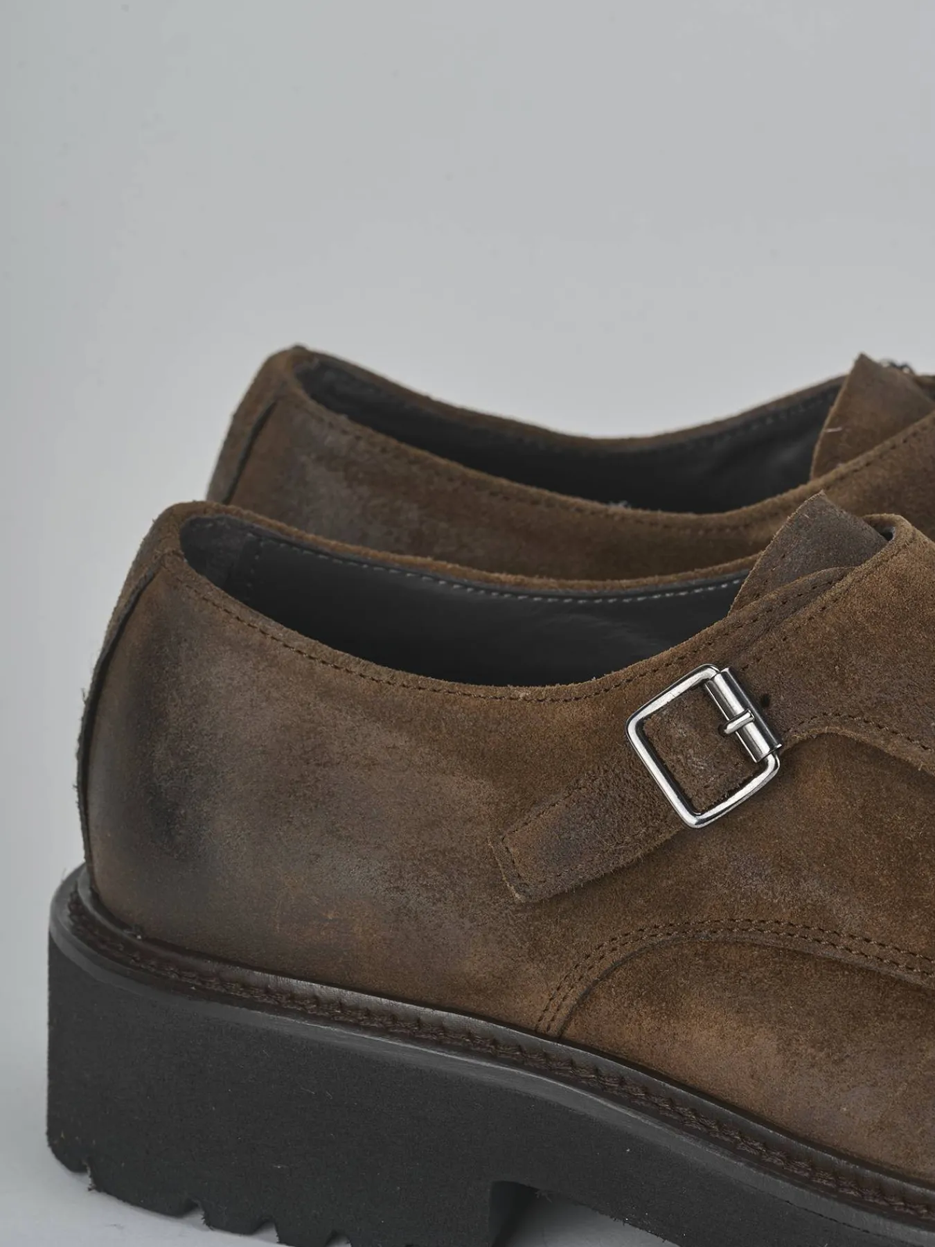 Stringate camoscio Uomo Stringate