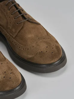 Sale Stringate camoscio Uomo Stringate