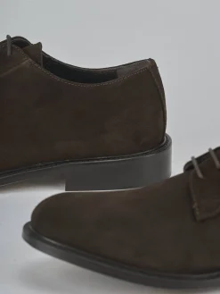 Discount Stringate camoscio testa Uomo Stringate