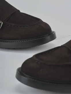 Outlet Stringate camoscio testa Uomo Stringate